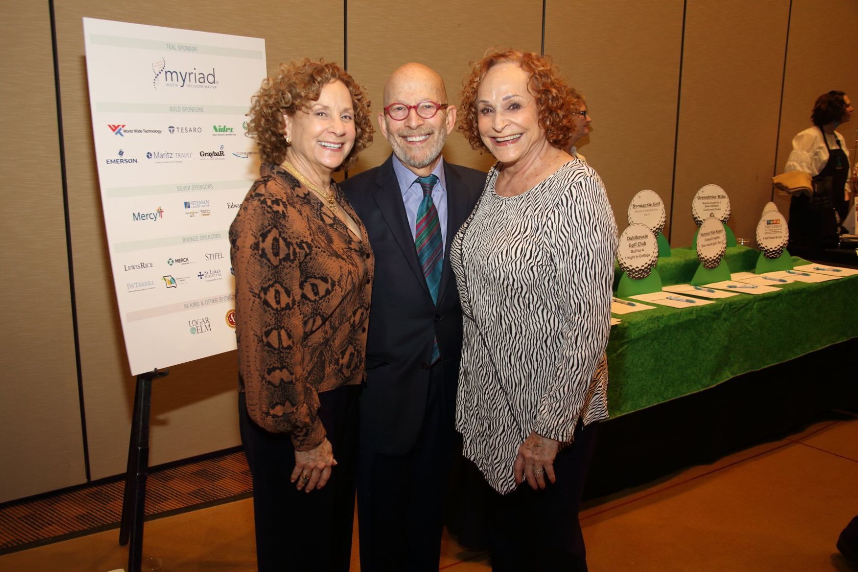 Louise and Rick Rovak, Diane Wise